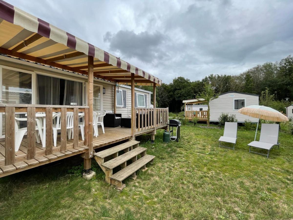 Mobil-Home 4 étoiles avec piscine proche de Blois Onzain Esterno foto