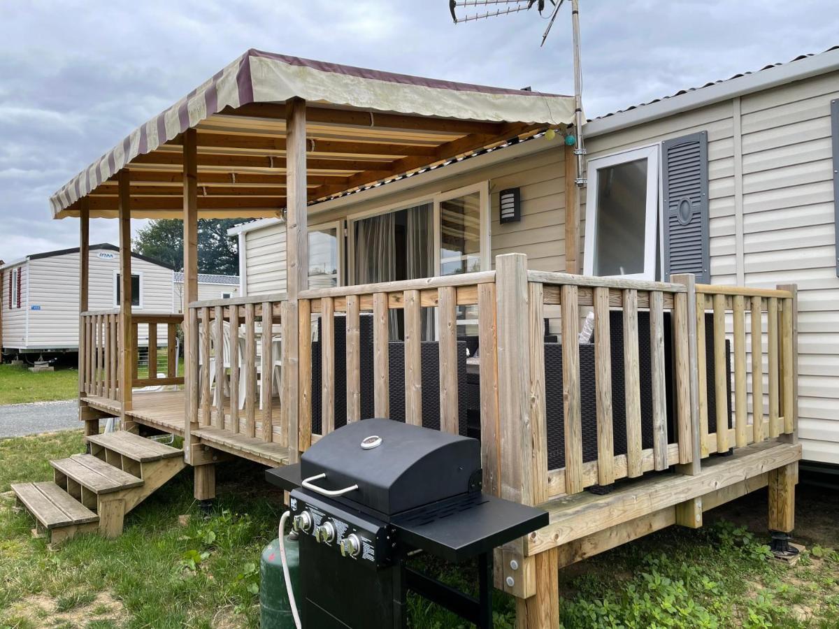 Mobil-Home 4 étoiles avec piscine proche de Blois Onzain Esterno foto