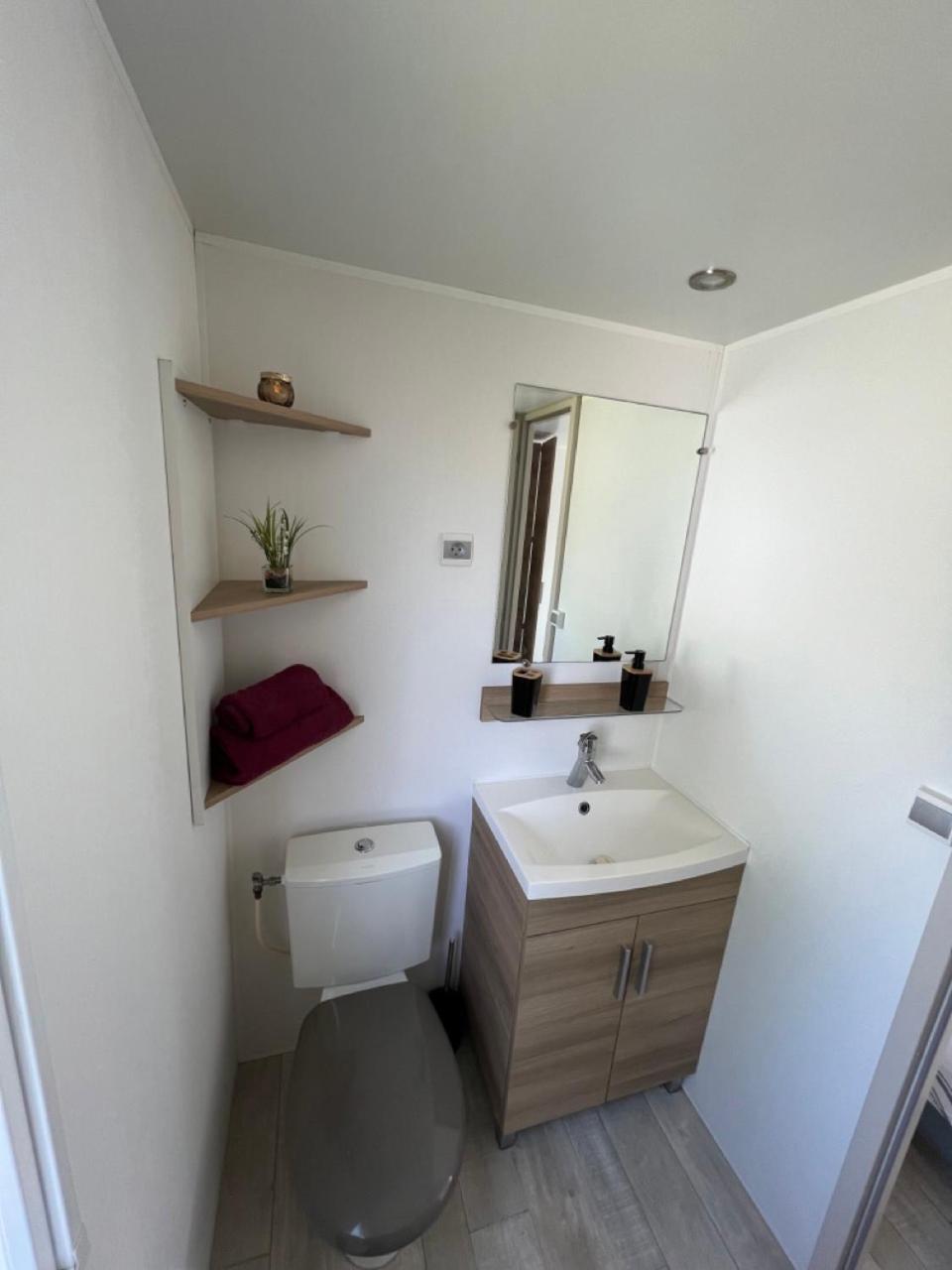 Mobil-Home 4 étoiles avec piscine proche de Blois Onzain Esterno foto